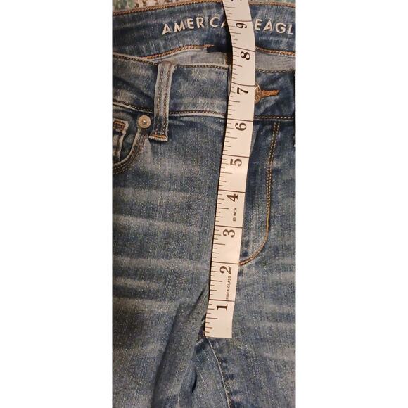 American Eagle Low-Rise Super Stretch Skinny Jeans Women’s 2 Short 25Wx27L - Picture 4 of 11